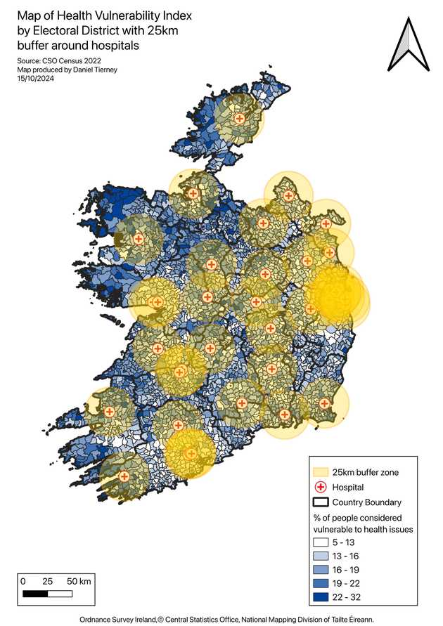 Hospital Buffer Zones